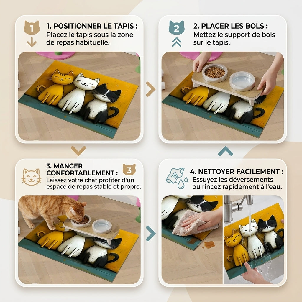 Tapis de Litière pour Chat – Propreté & Confort au Quotidien