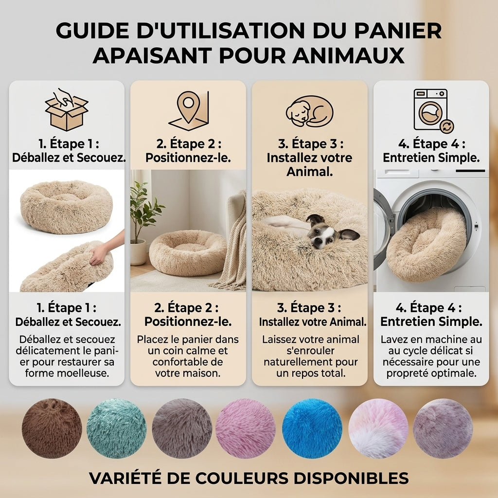 Lit Premium pour Animaux – Confort, Douceur et Sommeil Profond