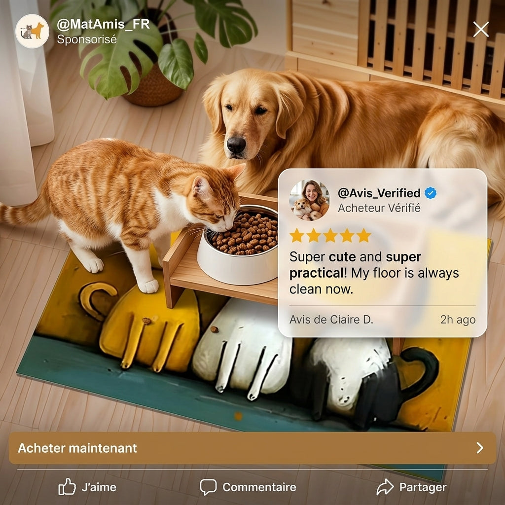 Tapis de Litière pour Chat – Propreté & Confort au Quotidien